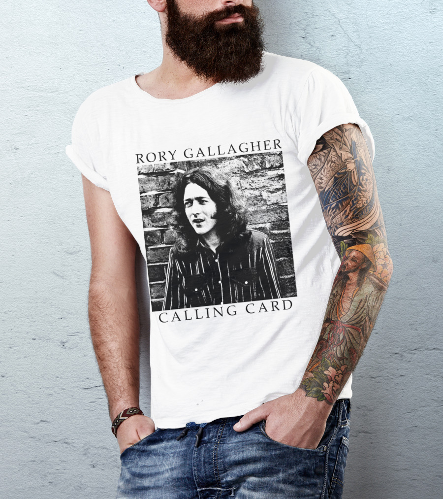 Rory Gallagher Calling Card T-Shirt