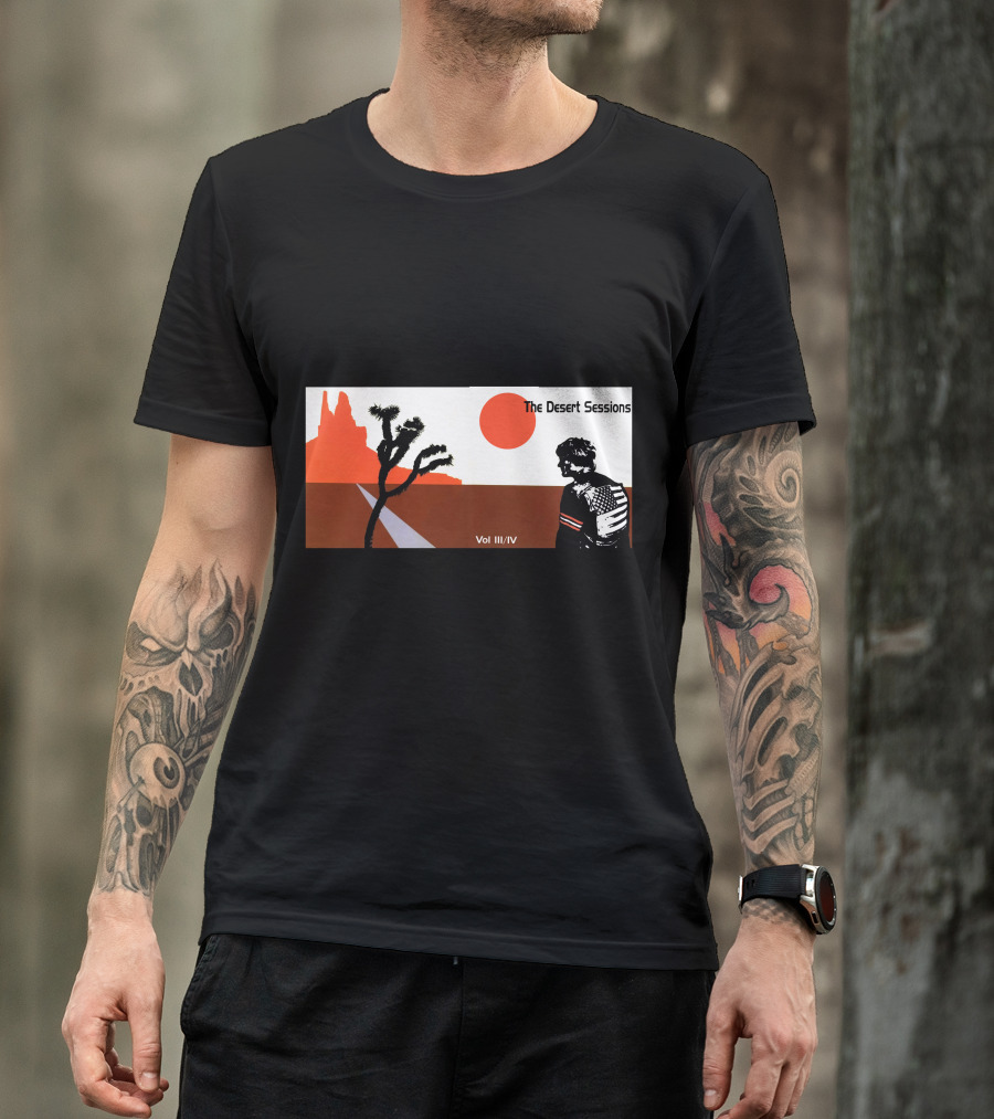 The Desert Sessions Vol III/IV Red Sun Joshua Tree T-Shirt