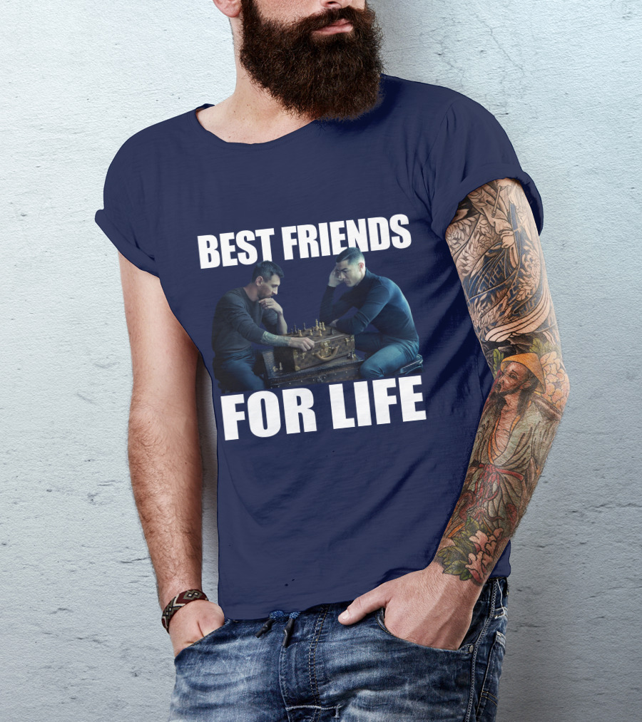Best Friends For Life Chess Duel T-Shirt