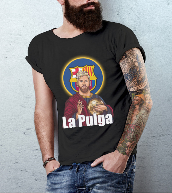 La Pulga Barcelona Icon Golden Ball T-Shirt