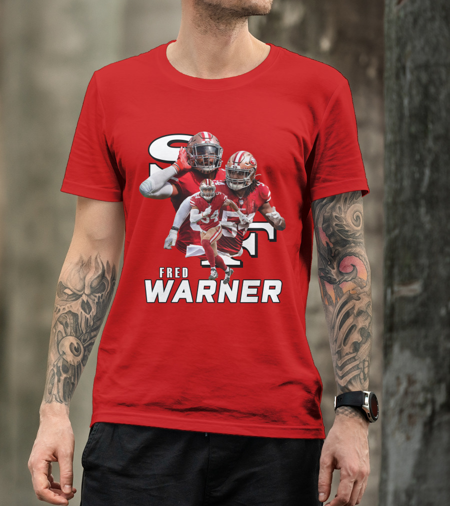 Fred Warner 49ers SF Football Number 54 T-Shirt