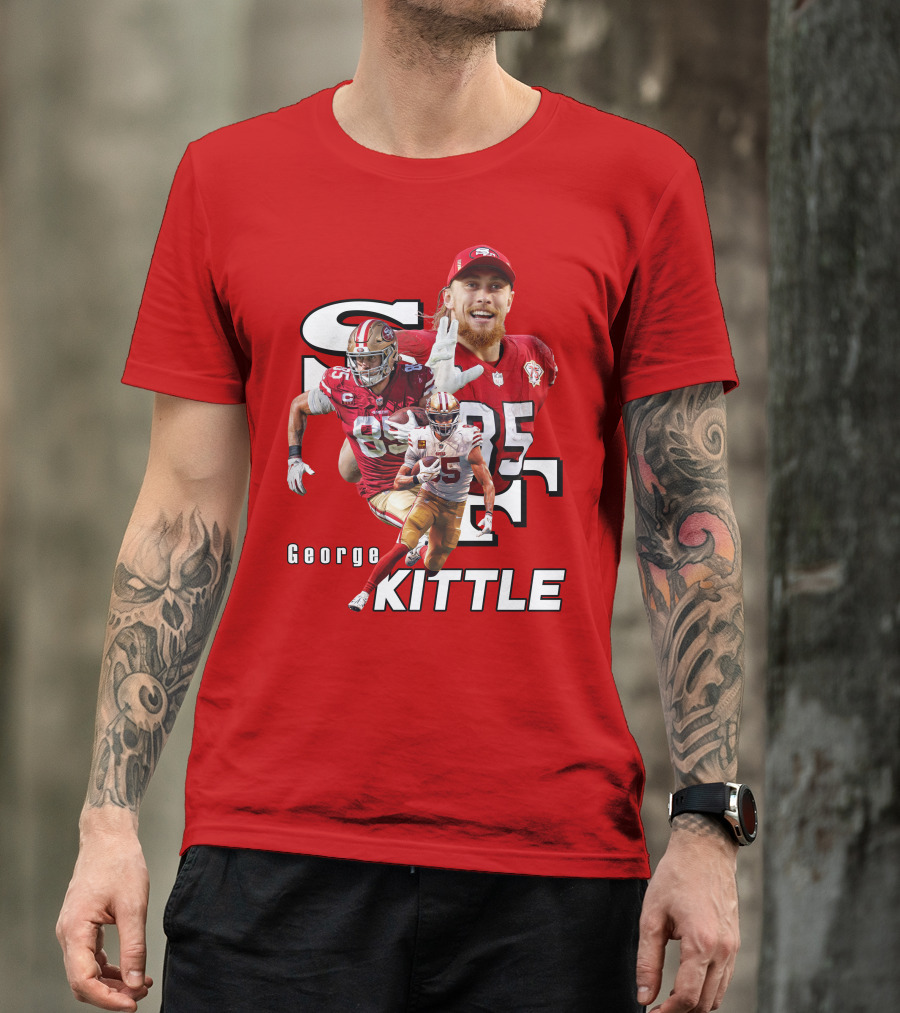 George Kittle 85 SF 49ers Football Star T-Shirt