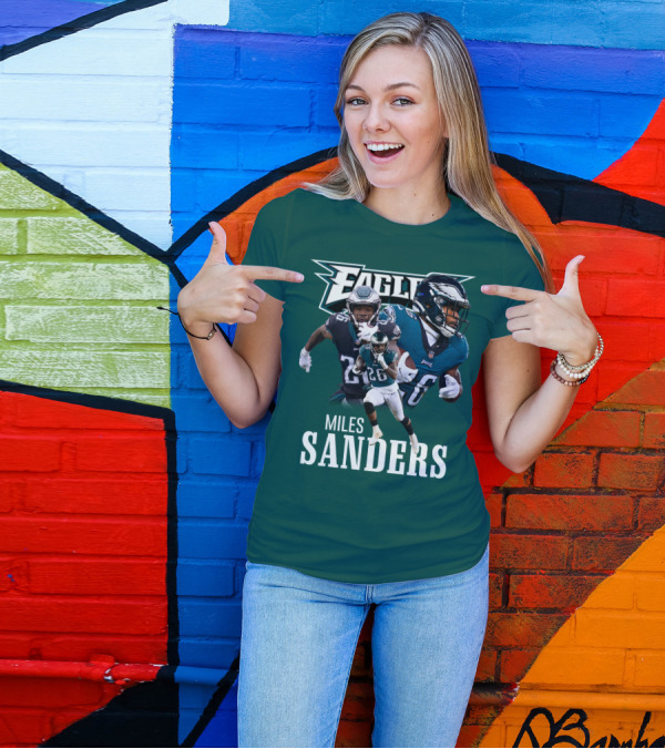 Eagles MS26 Running Back Action Play T-Shirt