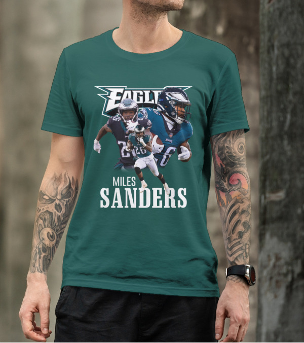 Eagles MS26 Running Back Action Play T-Shirt