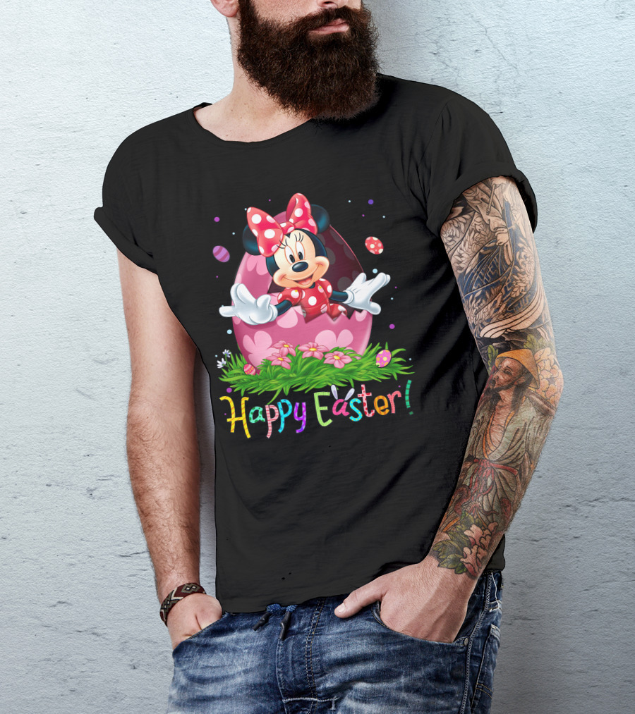Minnie Mouse Happy Easter Egg Surprise T-Shirt