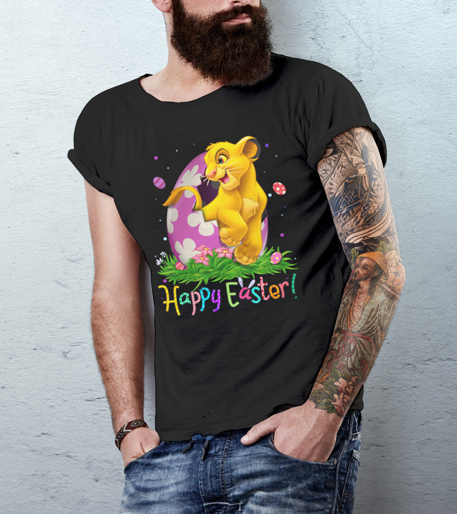 Simba Happy Easter Egg Celebration T-Shirt