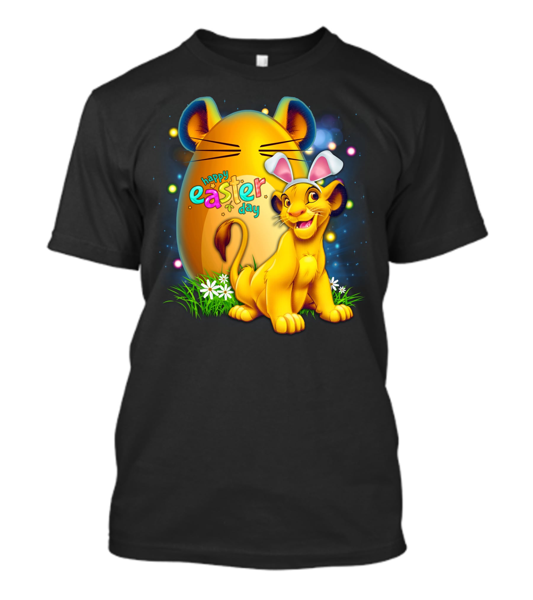 Simba Happy Easter Day Bunny Ears Egg T-Shirt