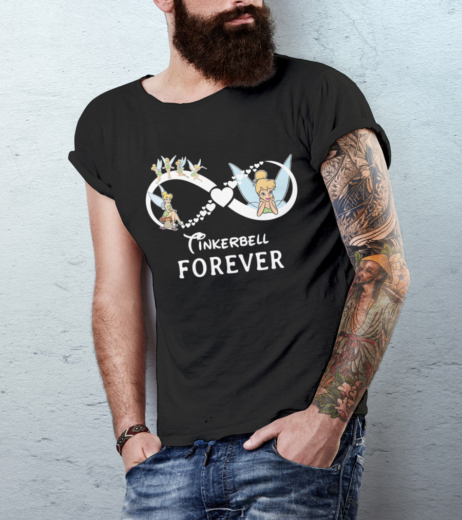 Tinkerbell Forever Infinity Heart Collection T-Shirt