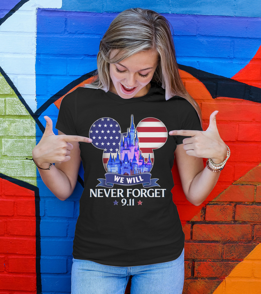 Castle We Will Never Forget 9.11 T-Shirt