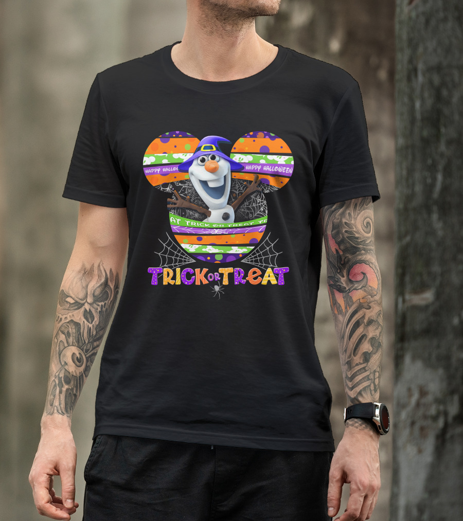 Happy Halloween Olaf Trick Or Treat T-Shirt