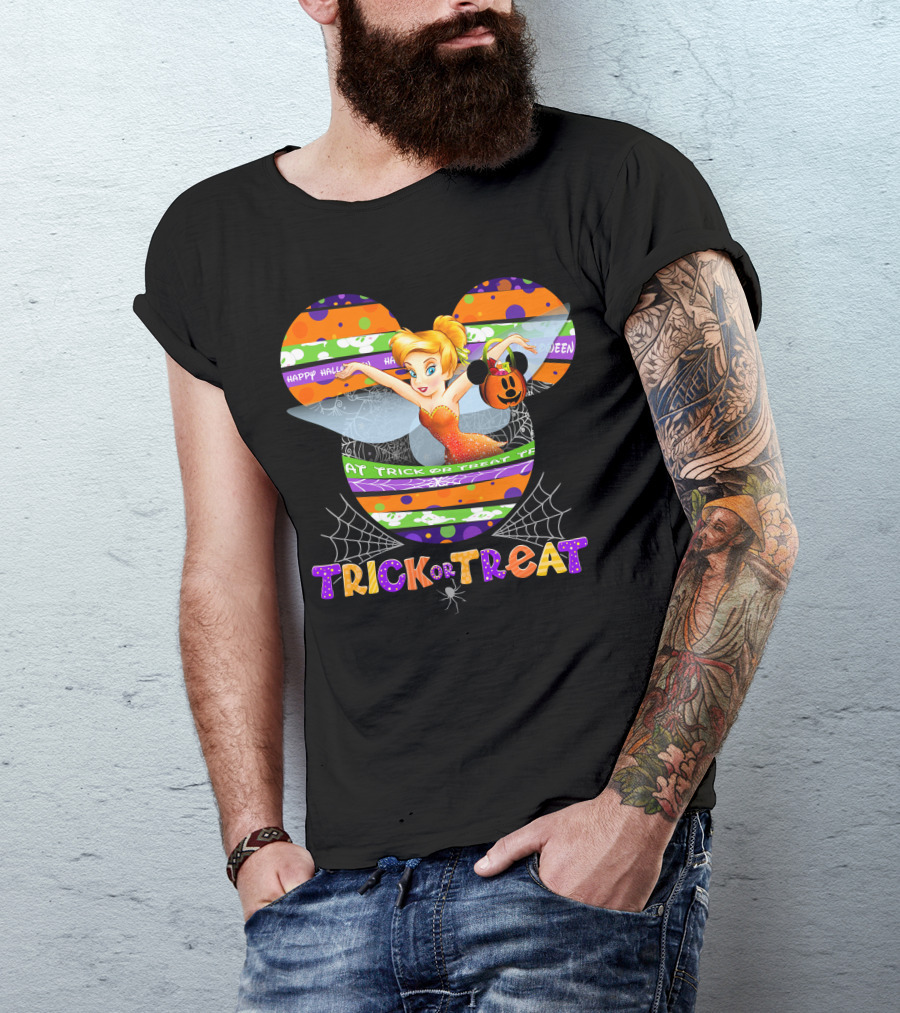 Tinker Bell Trick Or Treat Halloween T-Shirt