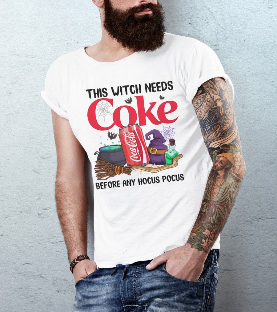 This Witch Needs Coke Before Any Hocus Pocus T-Shirt