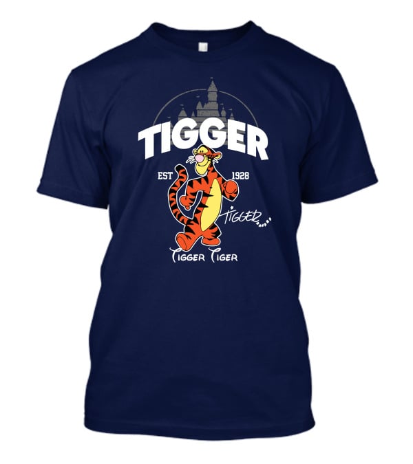 Tigger Tiger Castle Est 1928 T-Shirt