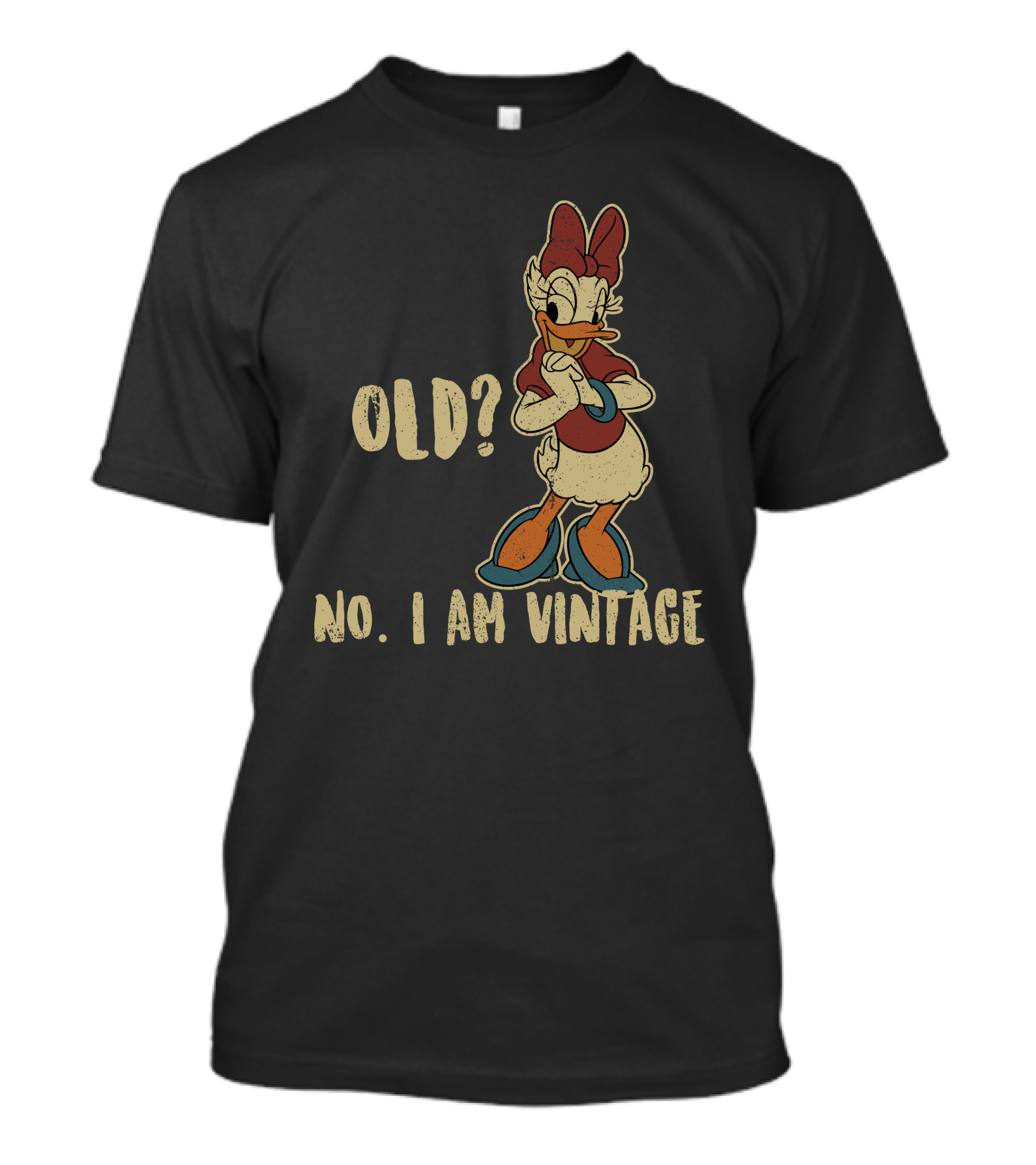 Old? No I Am Vintage Daisy Duck T-Shirt