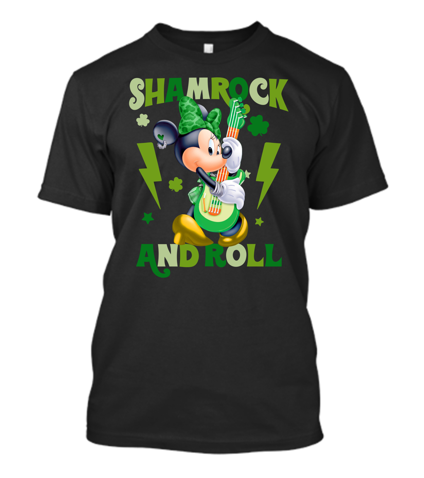Minnie Shamrock And Roll T-Shirt