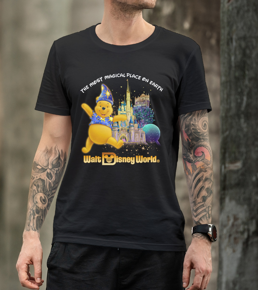 Walt Disney World The Most Magical Place On Earth Pooh T-Shirt
