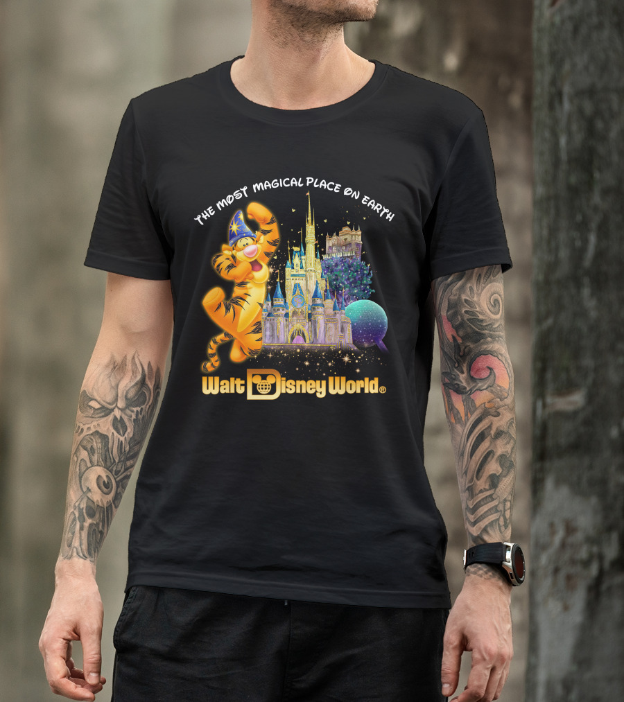The Most Magical Place On Earth Tigger Walt Disney World T-Shirt