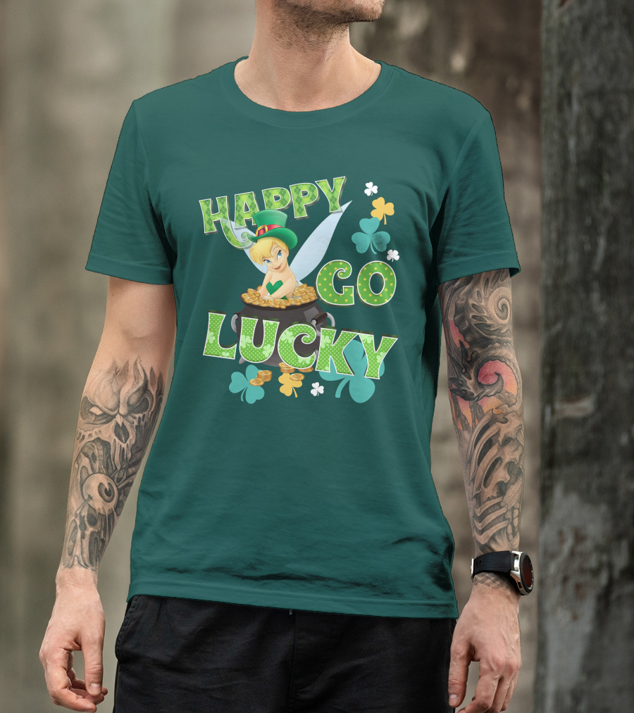 Happy Go Lucky Tinkerbell T-Shirt