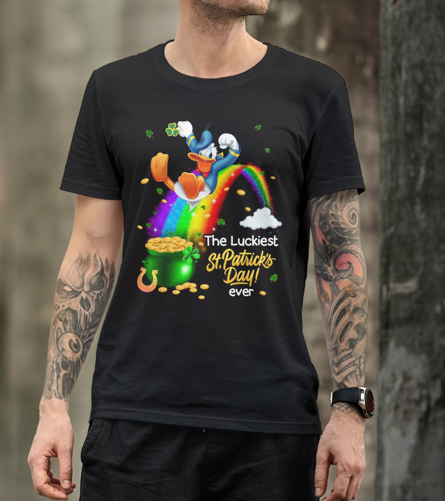 Donald Duck The Luckiest St. Patrick's Day Ever T-Shirt