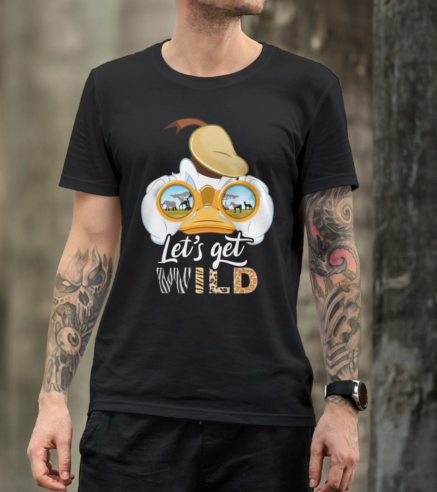 Let's Get Wild Donald Duck Safari Adventure T-Shirt