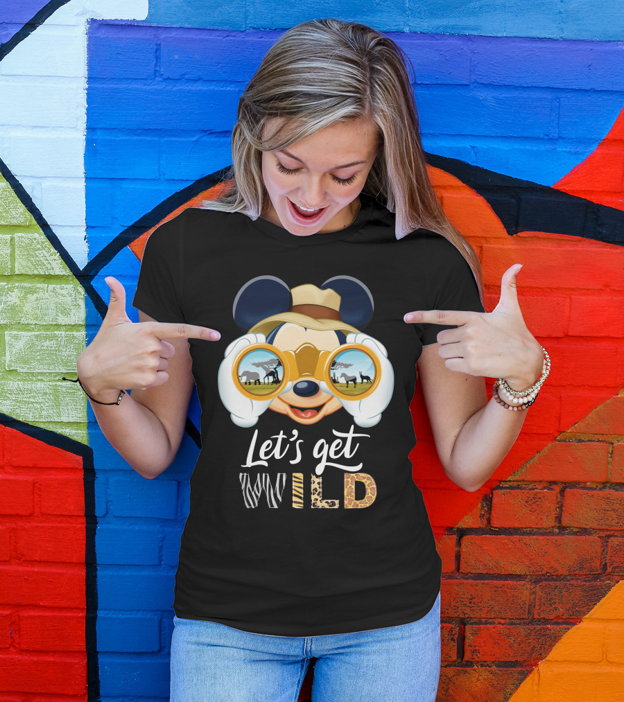 Let's Get Wild Mickey Safari Adventure T-Shirt