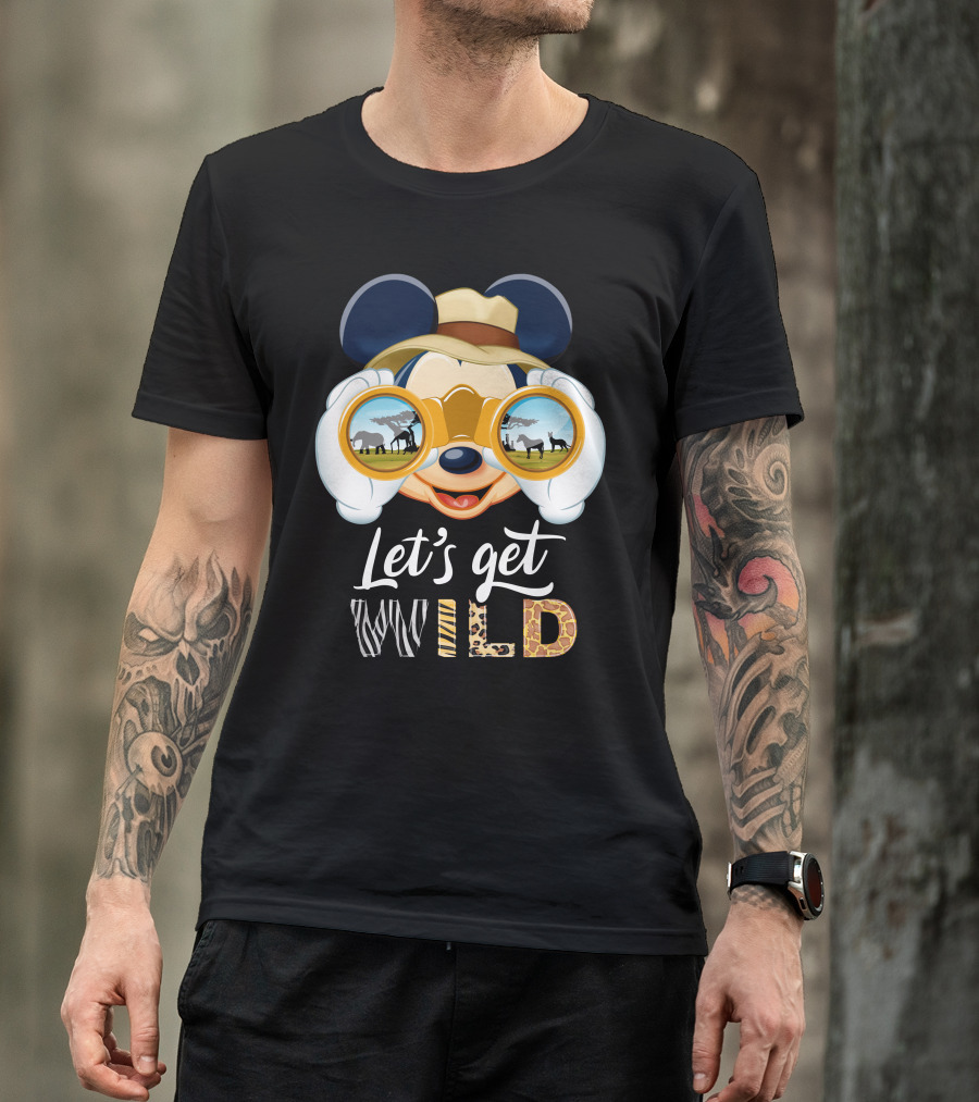 Let's Get Wild Mickey Safari Adventure T-Shirt