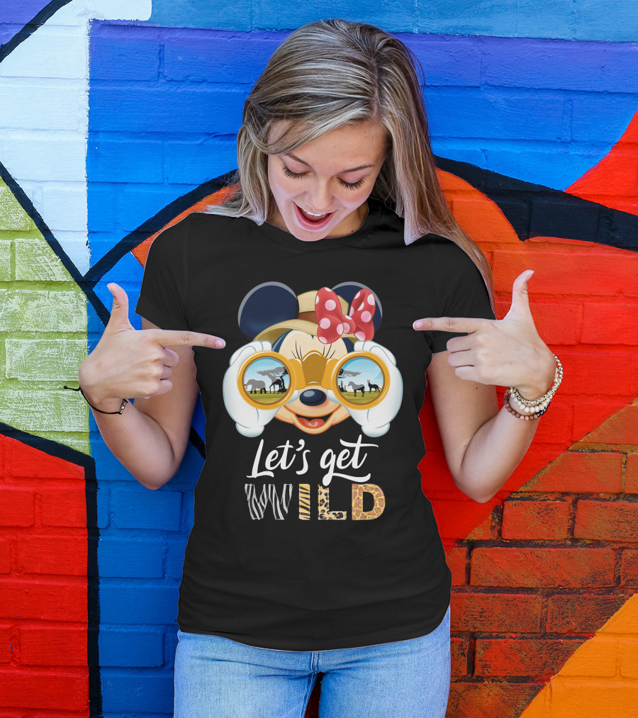 Minnie Let's Get Wild Safari Adventure T-Shirt