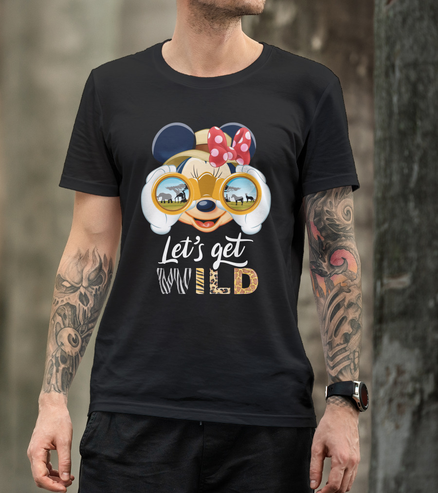 Minnie Let's Get Wild Safari Adventure T-Shirt