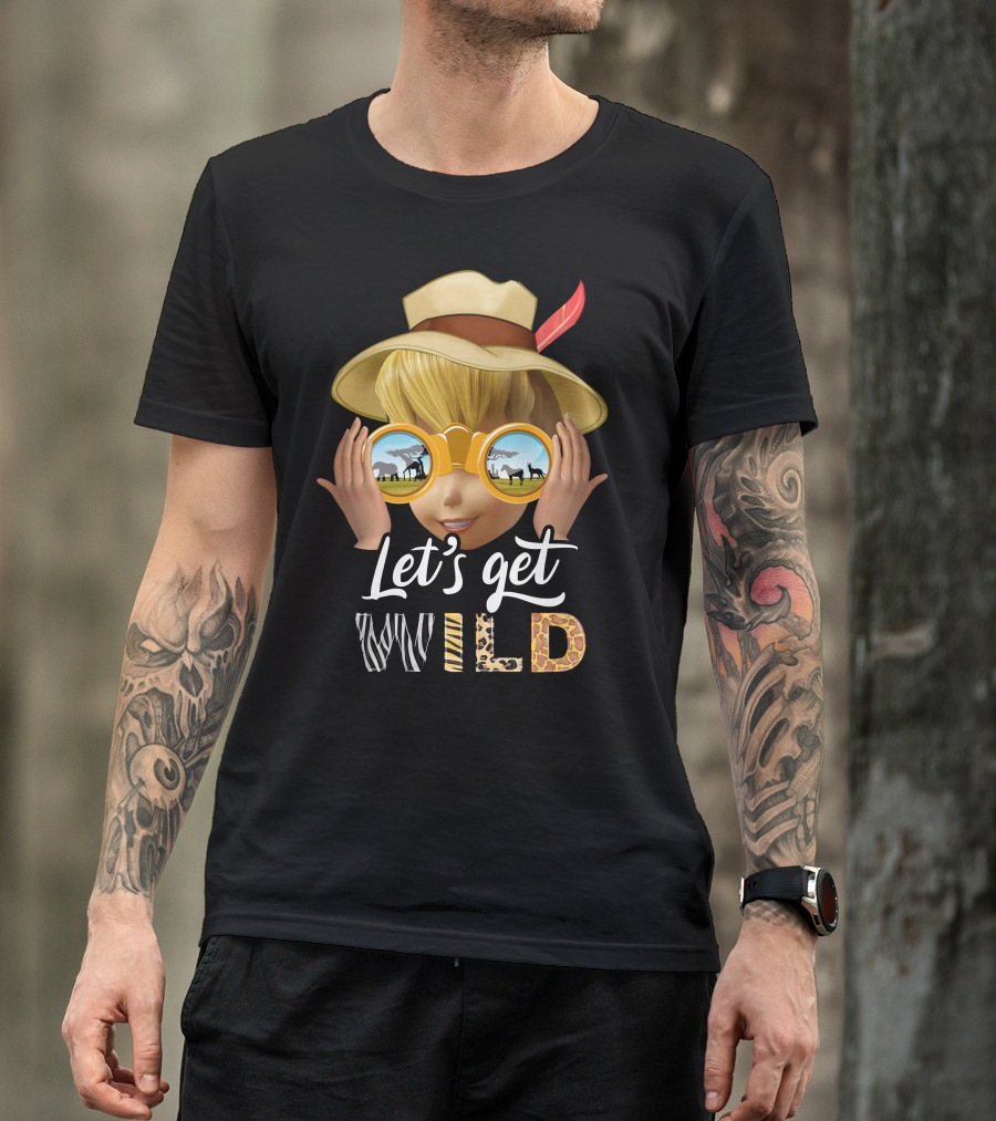 Let's Get Wild Safari Adventure Tinkerbell T-Shirt