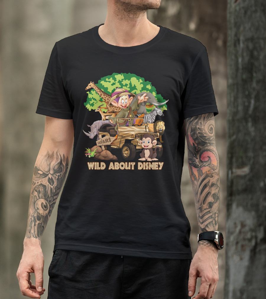 Wild About Disney Dopey Safari Adventure T-Shirt