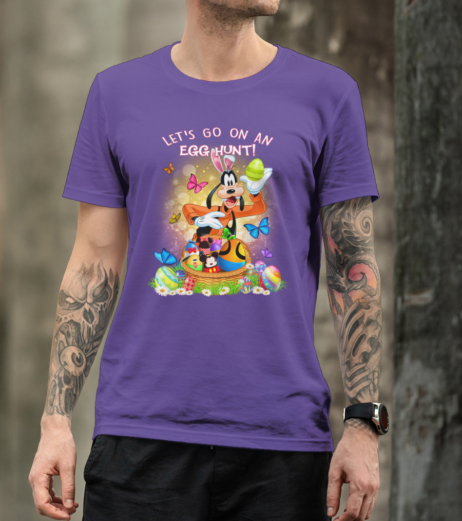 Goofy Let's Go On An Egg Hunt! T-Shirt