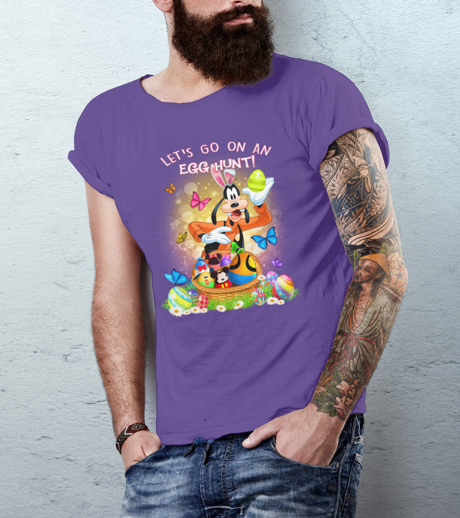 Goofy Let's Go On An Egg Hunt! T-Shirt