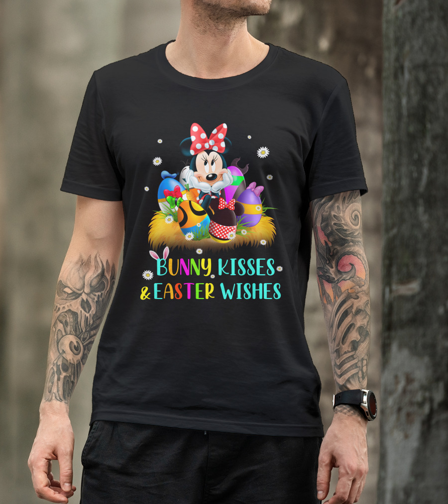 Minnie Bunny Kisses & Easter Wishes T-Shirt