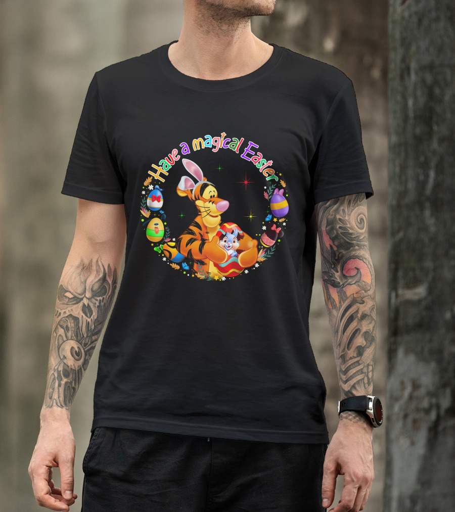 Have A Magical Easter Tigger And Easter Eggs Collection T-Shirt