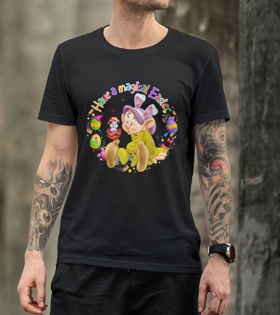 Have A Magical Easter Dopey Bunny Ears Eggs T-Shirt