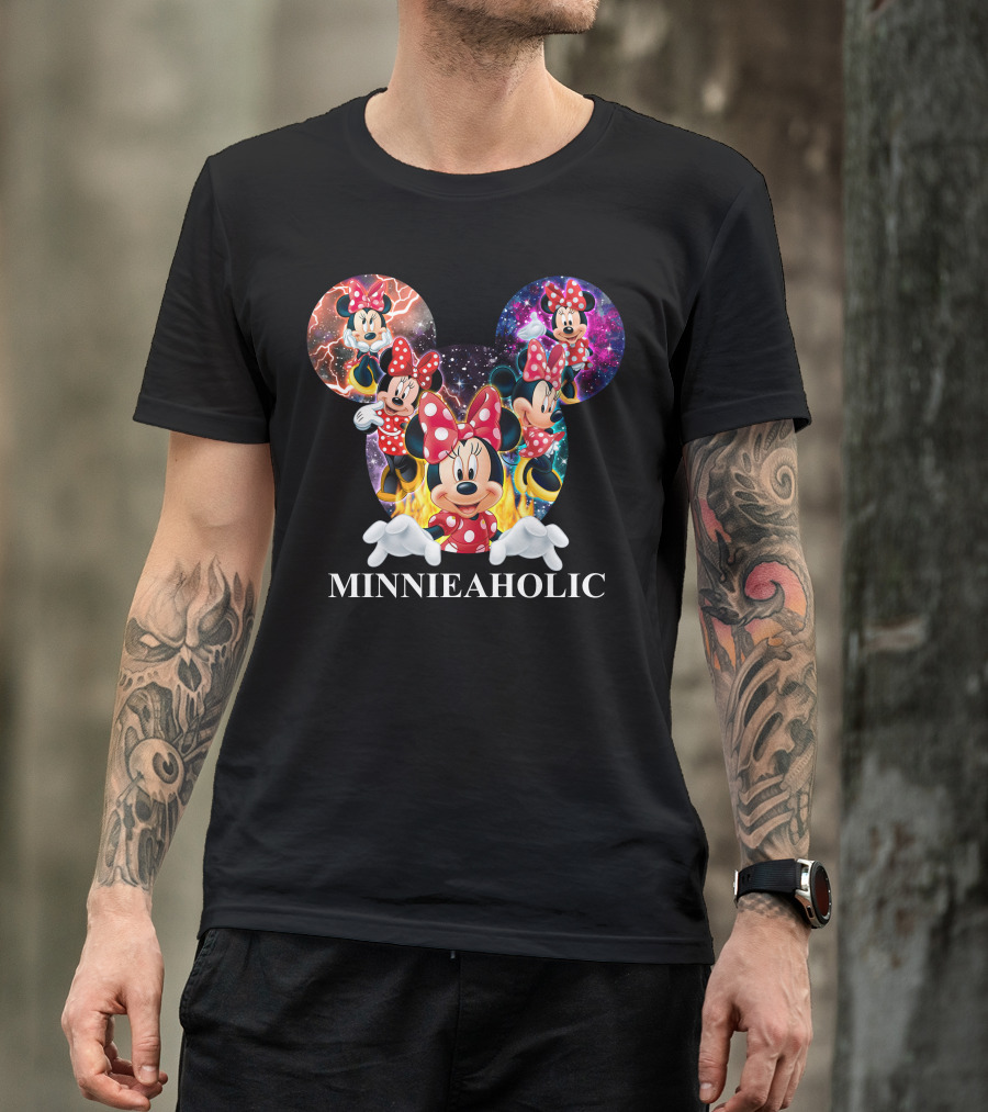 Minnieaholic Minnie Mouse Iconic Universe Style T-Shirt