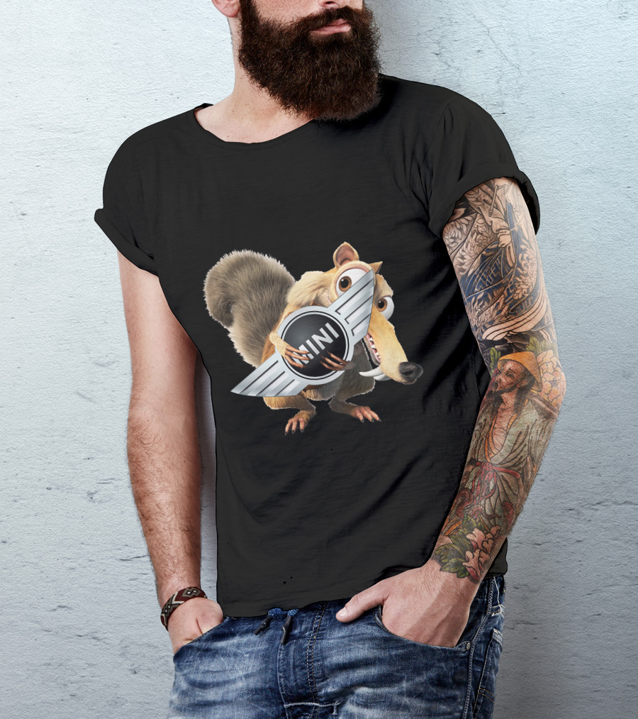 MINI Cooper Scrat Ice Age Crossover T-Shirt