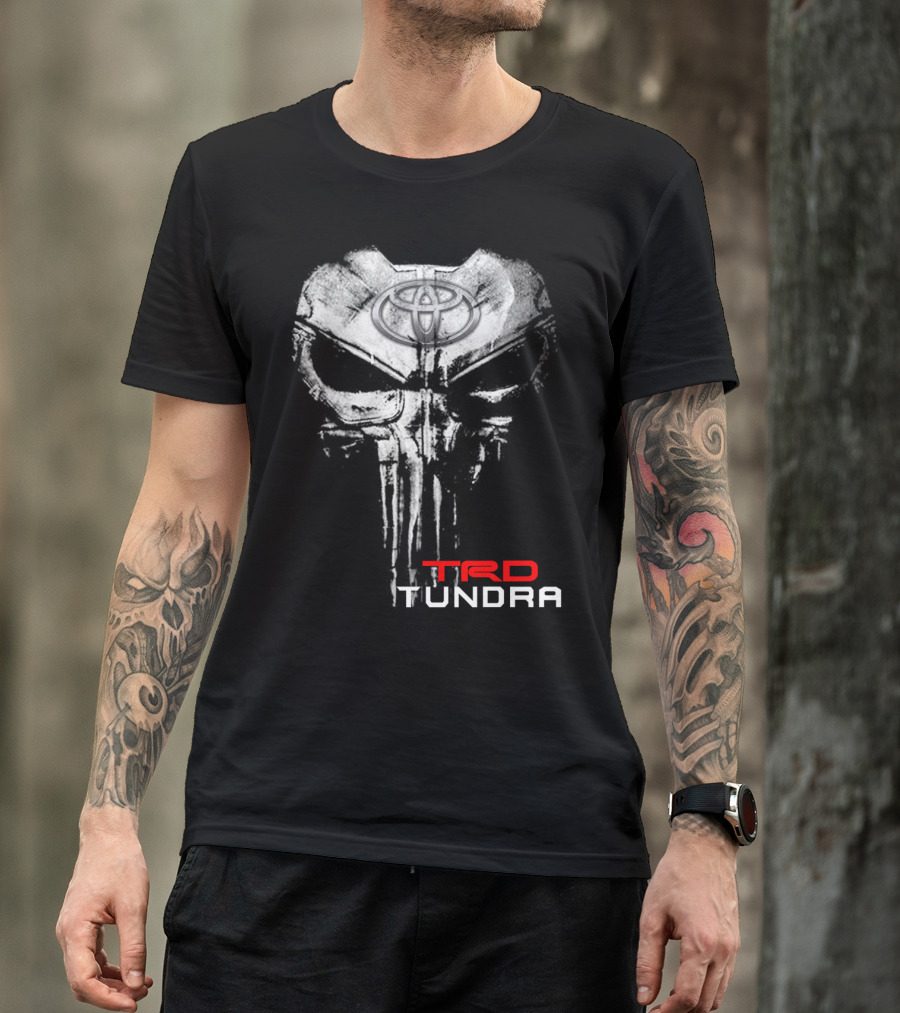 TRD TUNDRA TOYOTA PUNISHER SKULL T-Shirt