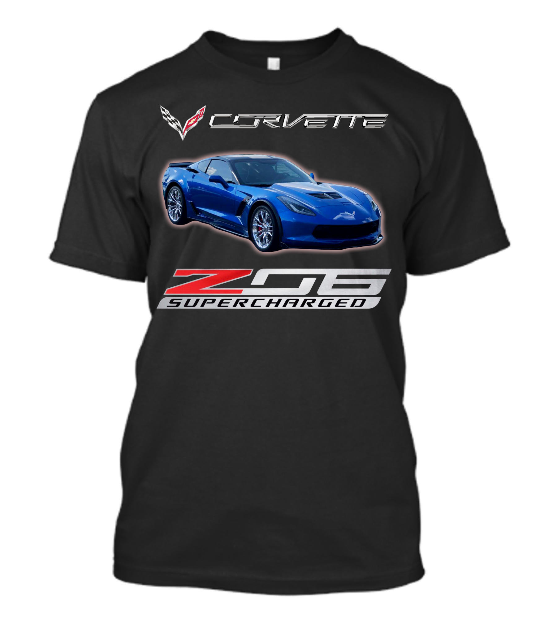 Corvette C7 Z06 Supercharged Vette T-Shirt