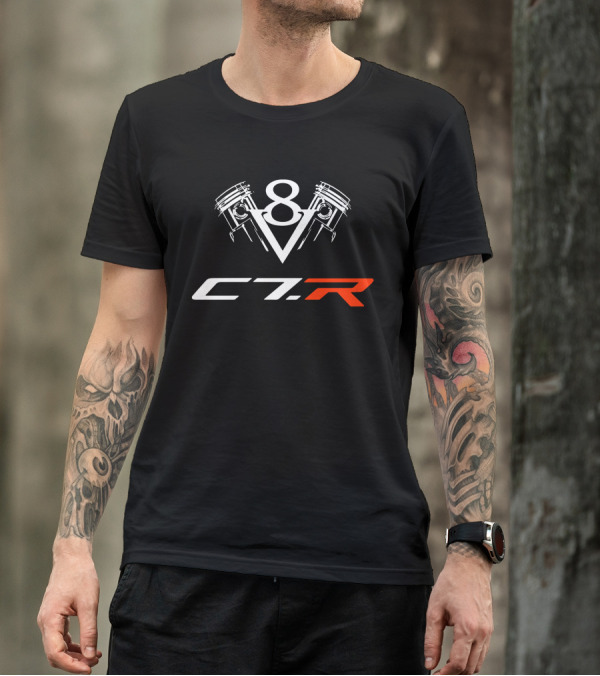 C7.R V8 Racing Engine T-Shirt