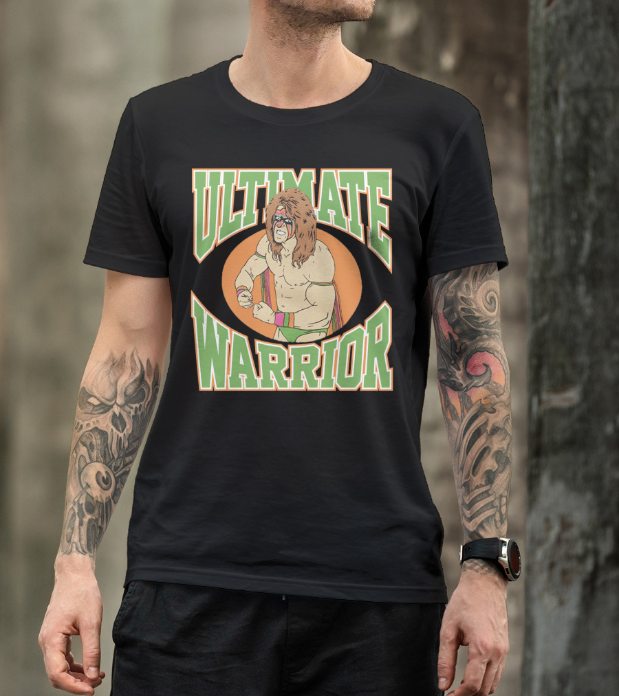 Ultimate Warrior Vintage Wrestling Icon T-Shirt