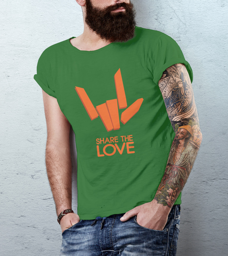 SHARE THE LOVE Stephen Sharer Merch T-Shirt