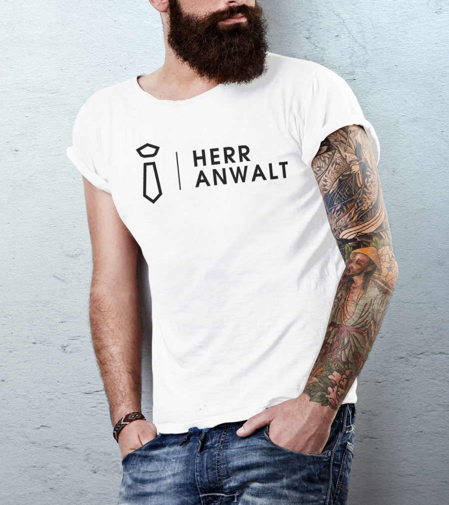 Herr Anwalt Tie T-Shirt