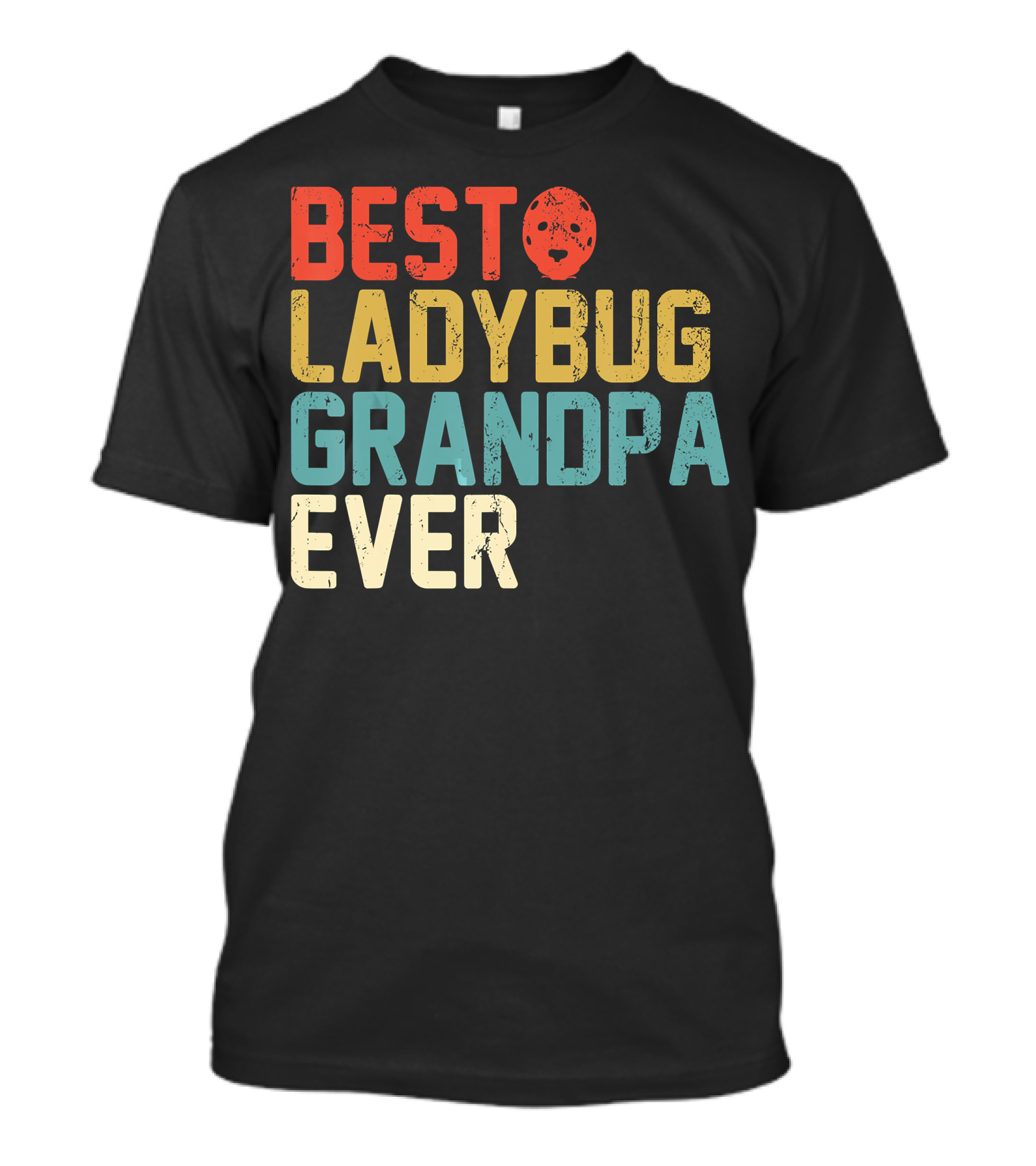 Best Ladybug Grandpa Ever T-Shirt