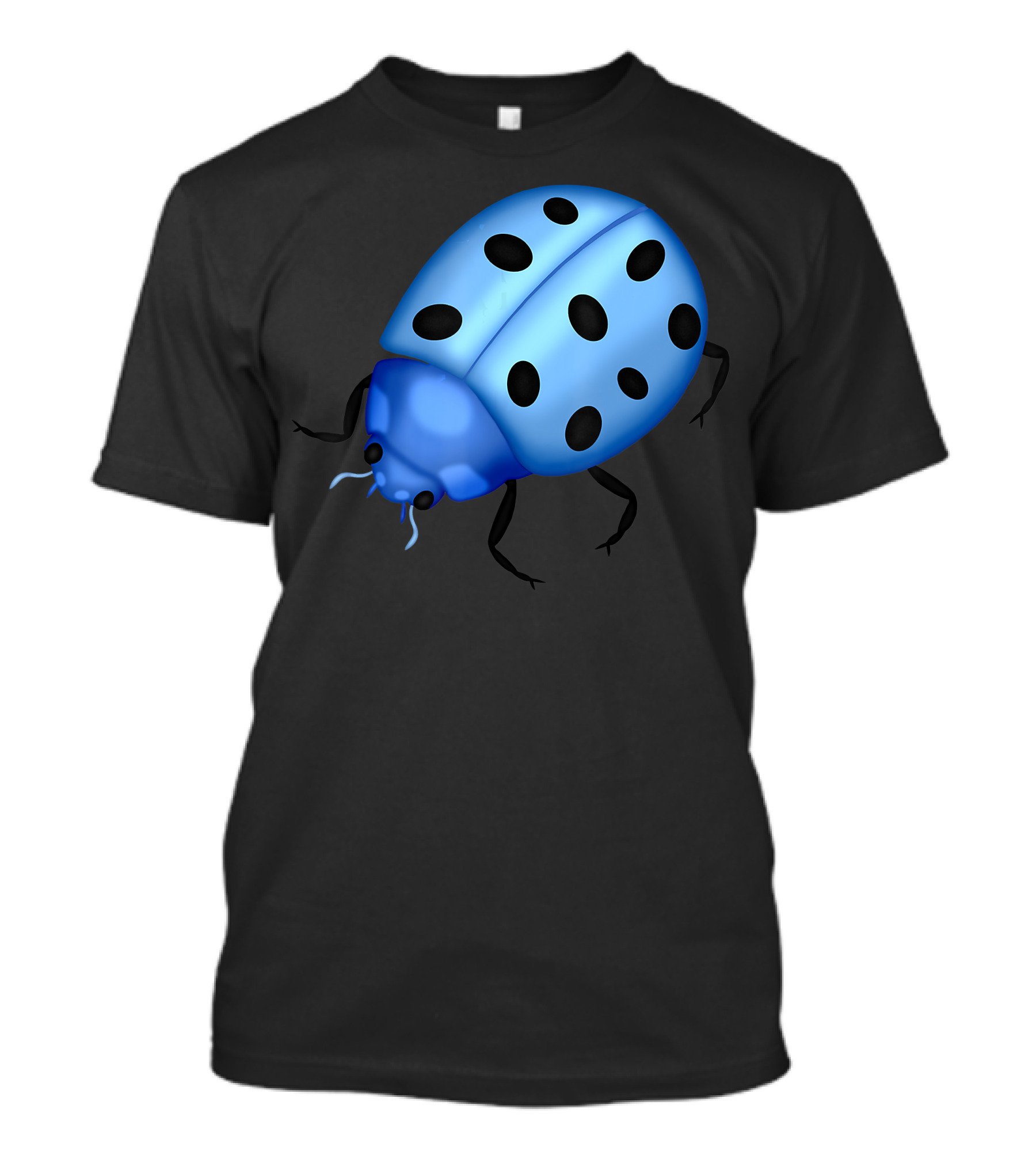 Blue Beetle Ladybug Buggy Bug T-Shirt
