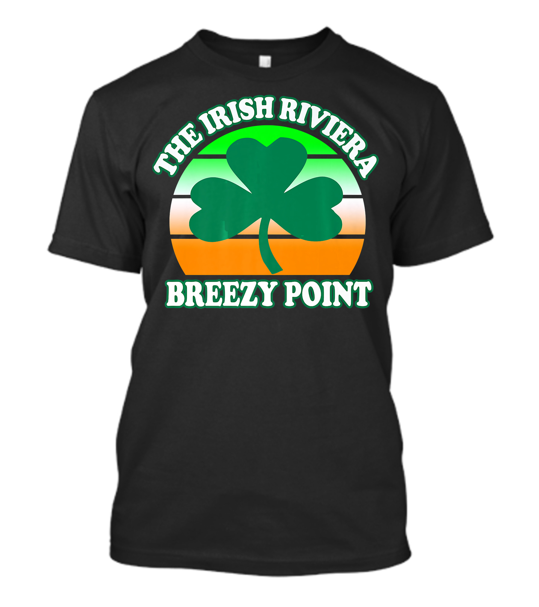 Breezy Point NY Shamrock The Irish Riviera T-Shirt