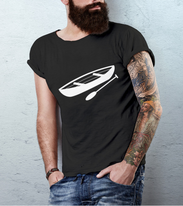 Canoeing Kayaking Canoe Paddle Boat T-Shirt