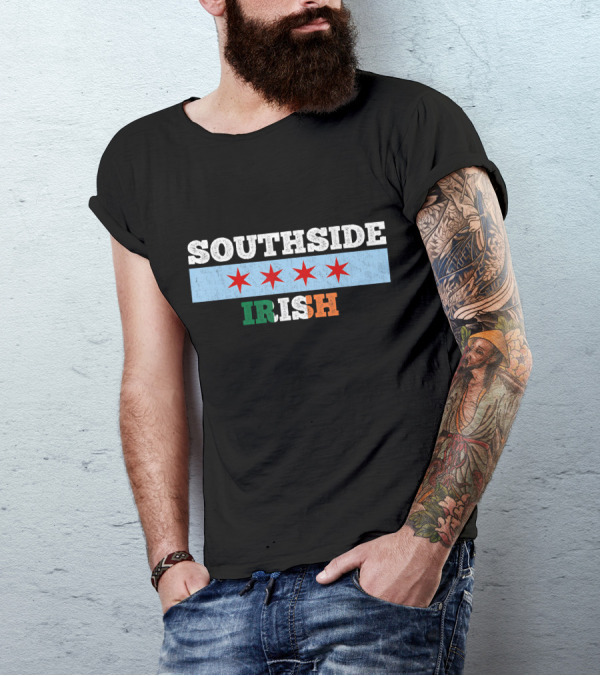 Southside Irish Chicago Four Stars T-Shirt