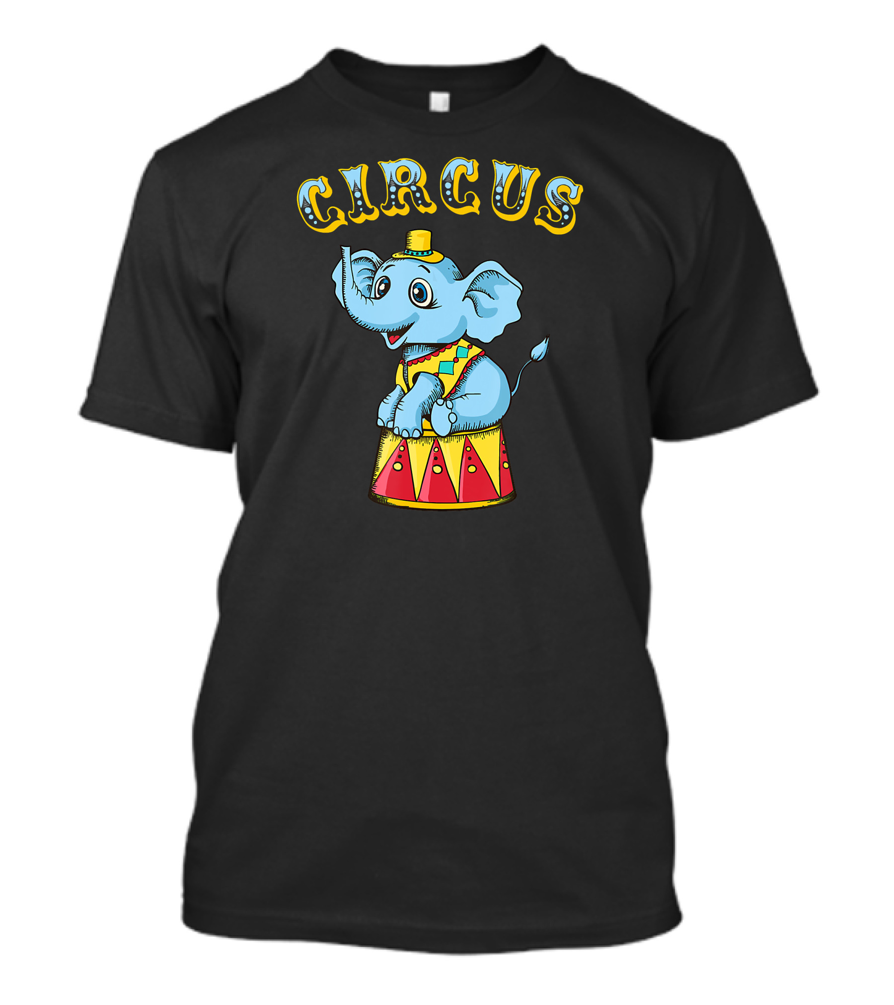 CIRCUS Elephant On Drum T-Shirt