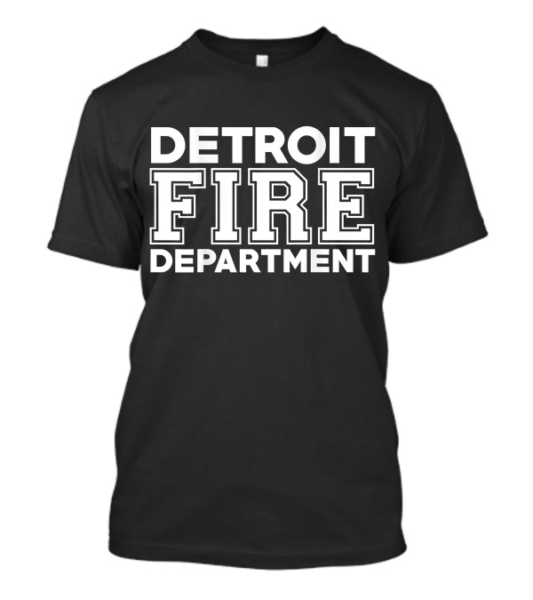 Detroit Fire Department Michigan Fire Rescue City T-Shirt